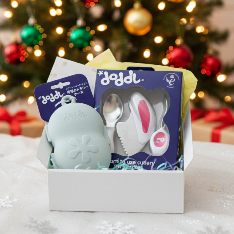 【予約注文※12/10以降配達】doddlカトラリー＆ケースセット【スペシャルラッピングver】